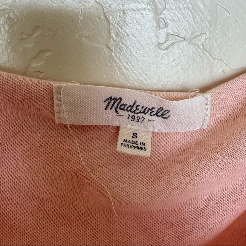 Madewell Pink Tie Dye Tiger Tank Top - Picture 4 of 6
